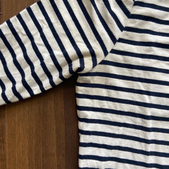 Zara Striped  Scoop Back Knit Top - Size M - Picture 4 of 5